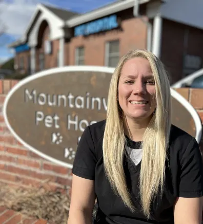 Brittany Romito, technician assistant at Mountainwood Pet Hospital